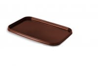 Víčko hnědé 19x14cm (100ks)